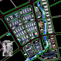 汽车贸易城规划设计平面图