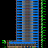 杭州31层超高层办公楼建筑设计图（设计详细）