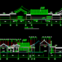 31.78X21.3一层四合院住宅设计方案图(含效果)