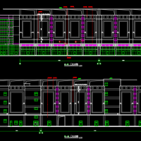 大型商场建筑施工全套CAD建筑图纸