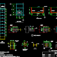 钢结构电梯井结构施工图（正规设计院）