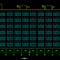 3068平米六层中学教学综合楼毕业设计全套图（含建筑及结构）