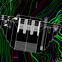 水利枢纽工程重力坝毕业设计图纸(含任务书及计算书)