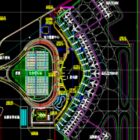 合肥新桥机场总平面规划图