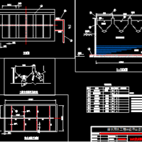 UASB反应器课程设计CAD图纸