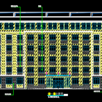 重庆4329平米六层框架结构养老院建结水电全套图