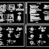 阀门井标准CAD图