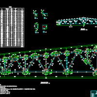 30m梯形钢屋架课程设计计算书及施工图