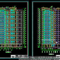 21557平米18层住宅楼土建工程量清单（含施组、部分建筑结构图、施工平面、进度表）