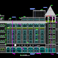 多层办公楼建筑结构设计图