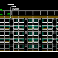 中学宿舍楼建筑设计图