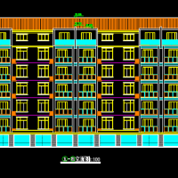 单元式多层住宅建筑施工图