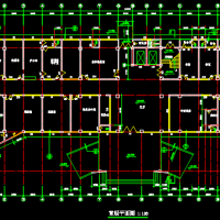 6207五层框架结构医院门诊楼建筑工程量计算实例（手算电算）