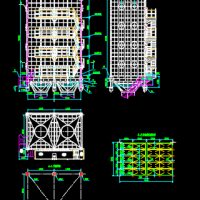 SCR反应器CAD图纸