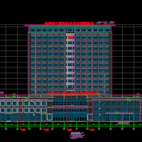 安徽池州某儿童医院及妇幼保健院建筑图