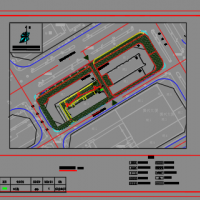 旧小区整治路灯线路及安防监控线路设计图
