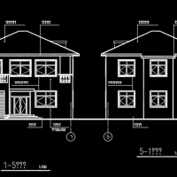 11.98X13.08两层砌体结构自建房设计图