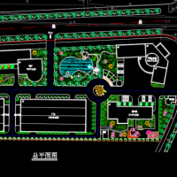 工业园总平面规划设计方案图