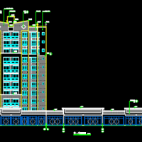 昆明5196平米11层小高层住宅楼建筑及结构全套图