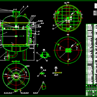 纤维束过滤器CAD设计图