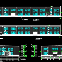 苏州轻型钢结构百货超市毕业设计施工图（含建筑、结构图）