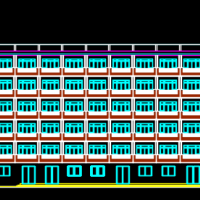 温州6层框架结构宿舍楼建筑结构毕业设计图（带计算书）