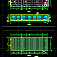 钢结构羽毛球馆建筑方案图