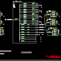 地铁站电气系统施工图