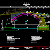 1-8m混凝土拱桥设计图