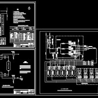 CNG加气站平面布置与工艺流程图