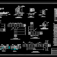 厂区道路CAD详图