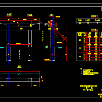 10米连续板桥CAD设计图纸