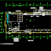 洁净厂房电气设计CAD施工图