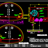 市政隧道工程全套电气施工图纸（含变配电、消防工程）