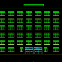 六层框架办公楼毕业设计（计算书 开题报告 横道图）