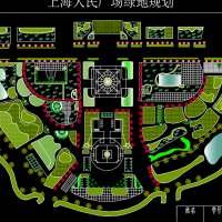 上海人民广场规划设计图