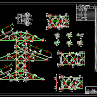 送电线路铁塔通用设计图7716