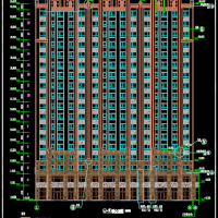 18层剪力墙结构住宅建筑施工图