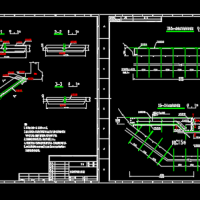 枢纽工程主坝结构设计图（防浪墙）