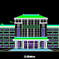 四层乡政府办公楼建筑设计图
