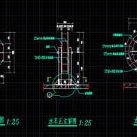水车CAD施工图