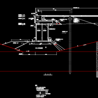 货运码头结构设计施工图