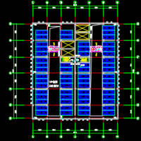 机械停车库PR停车场及配套服务用房建筑设计图