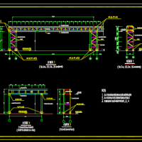 管道钢结构支架结构设计图纸