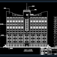 12层框架剪力墙结构酒店毕业设计(含计算书、建筑结构设计图)