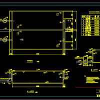 生活污水处理厂厌氧池CAD设计图