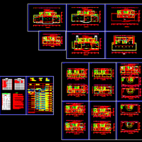 十六层办公综合布线CAD系统图