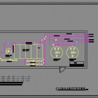 鱼池循环过滤系统CAD设计图