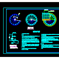 钢结构旋转楼梯节点构造CAD图纸