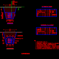 市政工程电信通井设计图及电信管排列敷设断面图